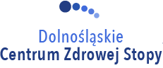 Logo gabinetu podologicznego Dolnośląskie Centrum Zdrowej Stopy